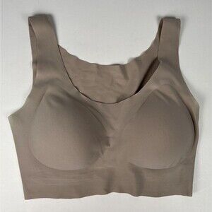 Niidor Sz M Seamless Invisible Wireless Soft Comfy T-Shirt Bra w/ Removable Pads